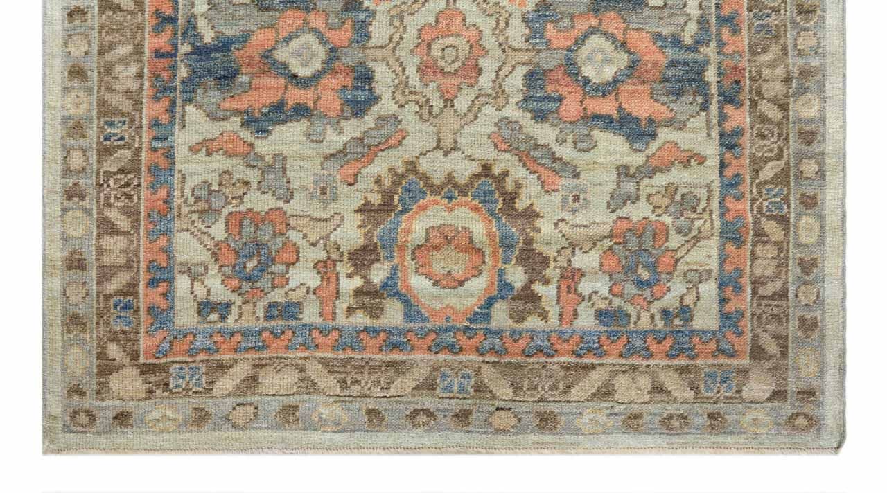 Thumbnail 8 for Turkey Oushak Tribal Rug 93620