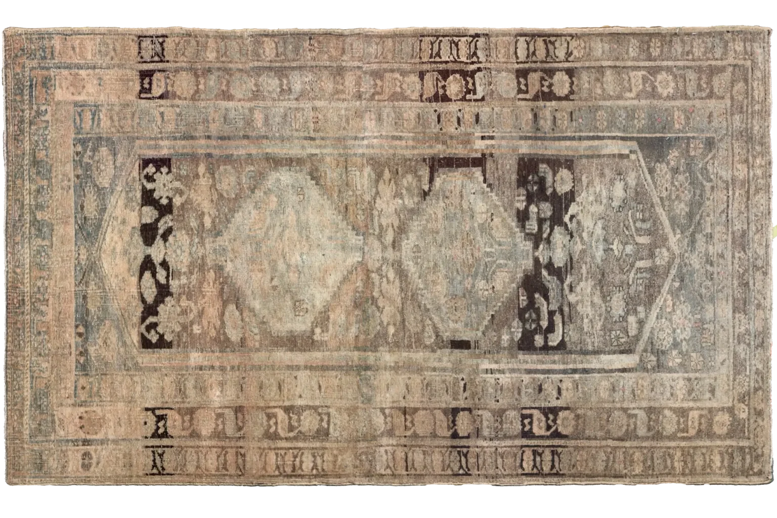 Thumbnail 6 for Persian Bijar Traditional Rug 97747