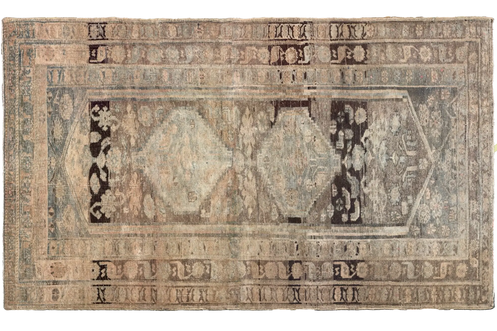 Thumbnail 3 for Persian Bijar Traditional Rug 97747