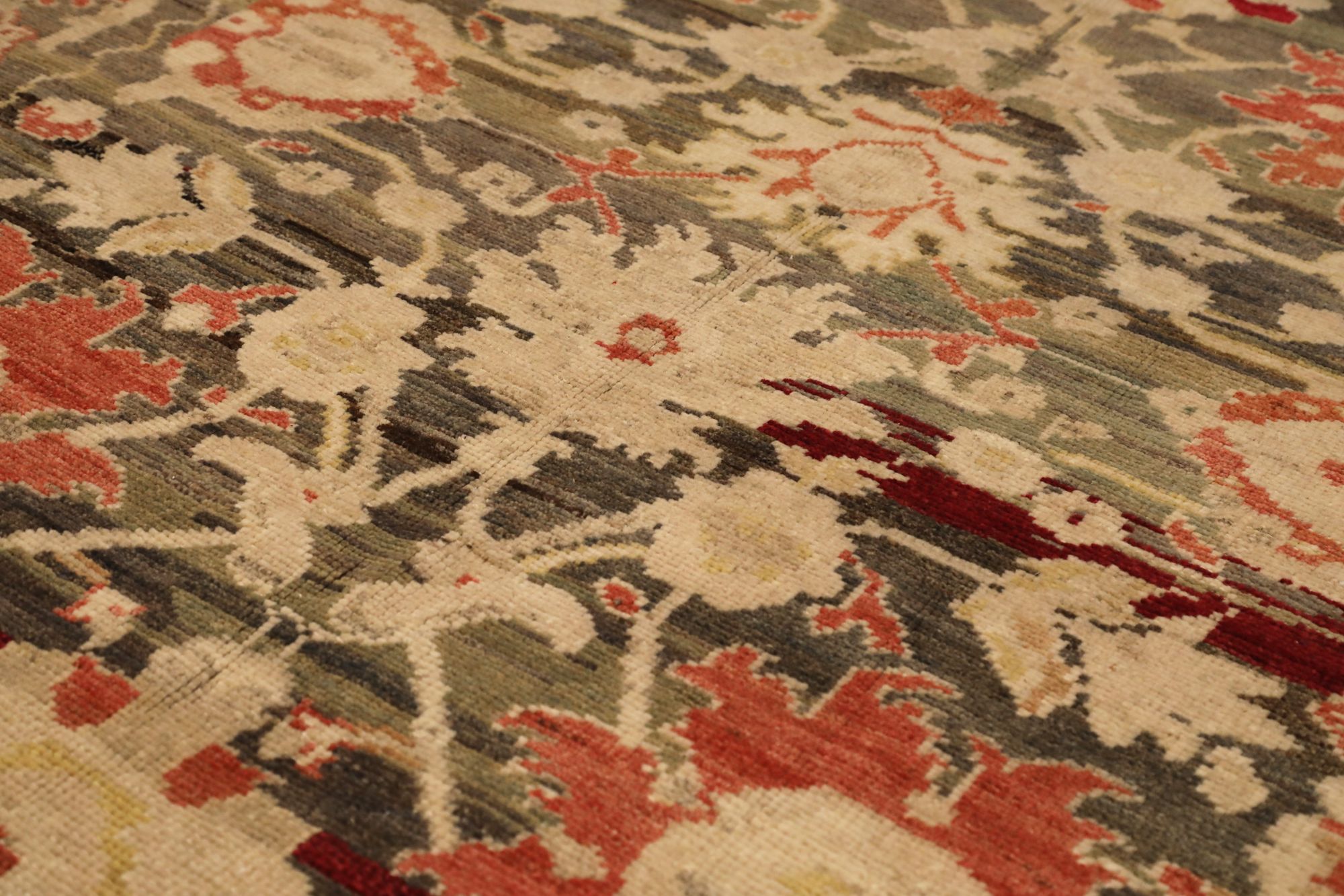 Thumbnail 11 for Turkey Oushak Tribal Rug 94314