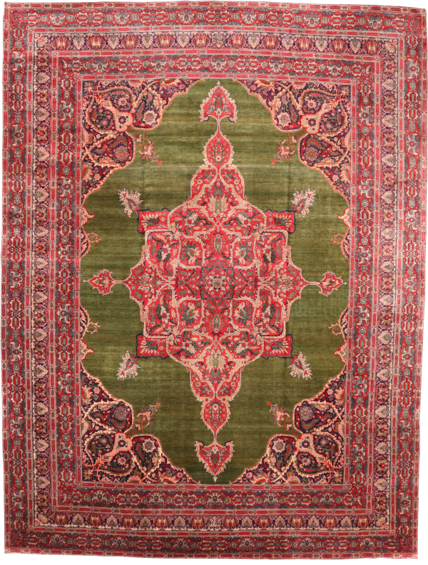 Thumbnail 6 for Antique Turkey Sivas Tribal Rug 94324