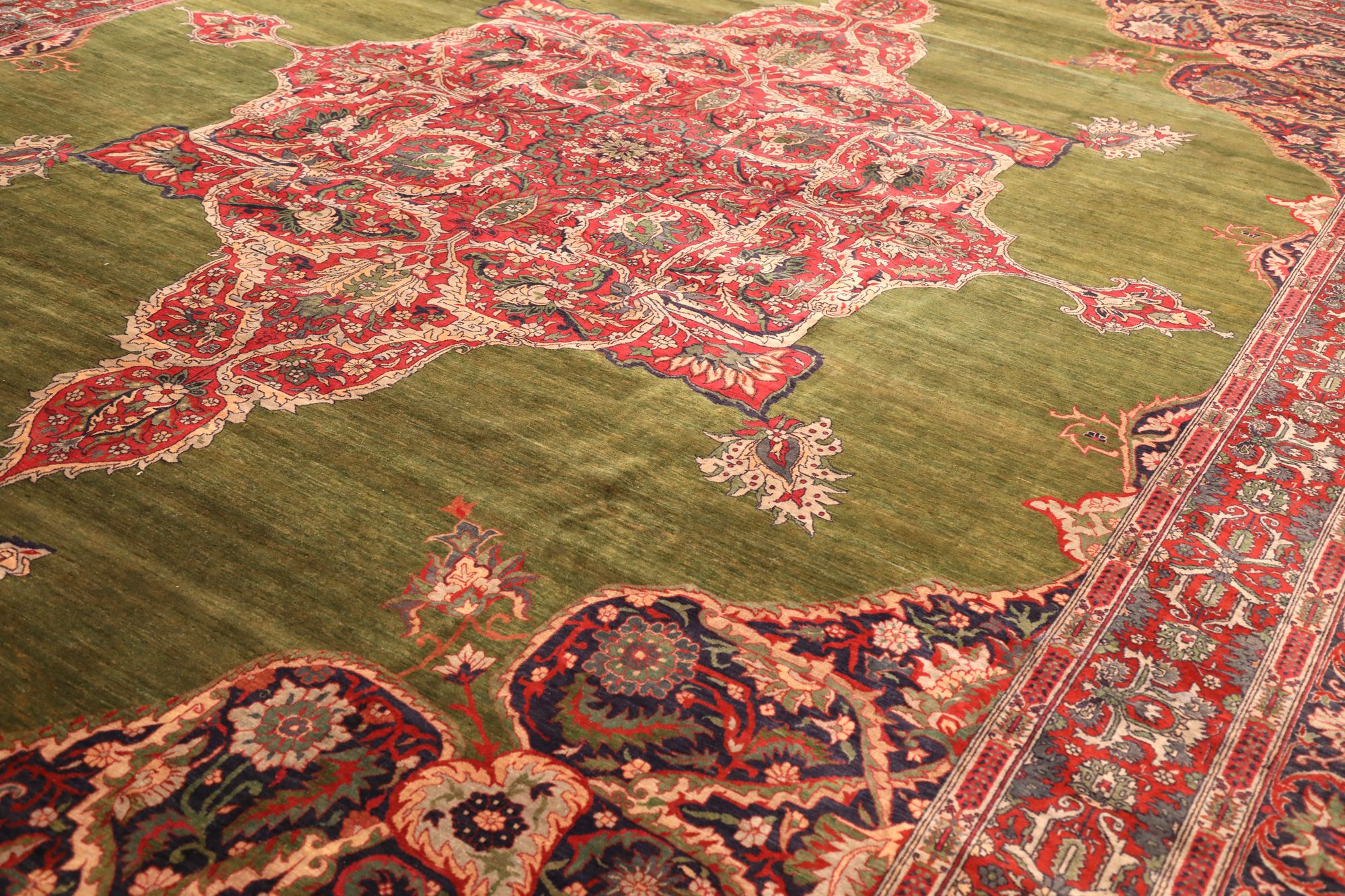 Thumbnail 8 for Antique Turkey Sivas Tribal Rug 94324