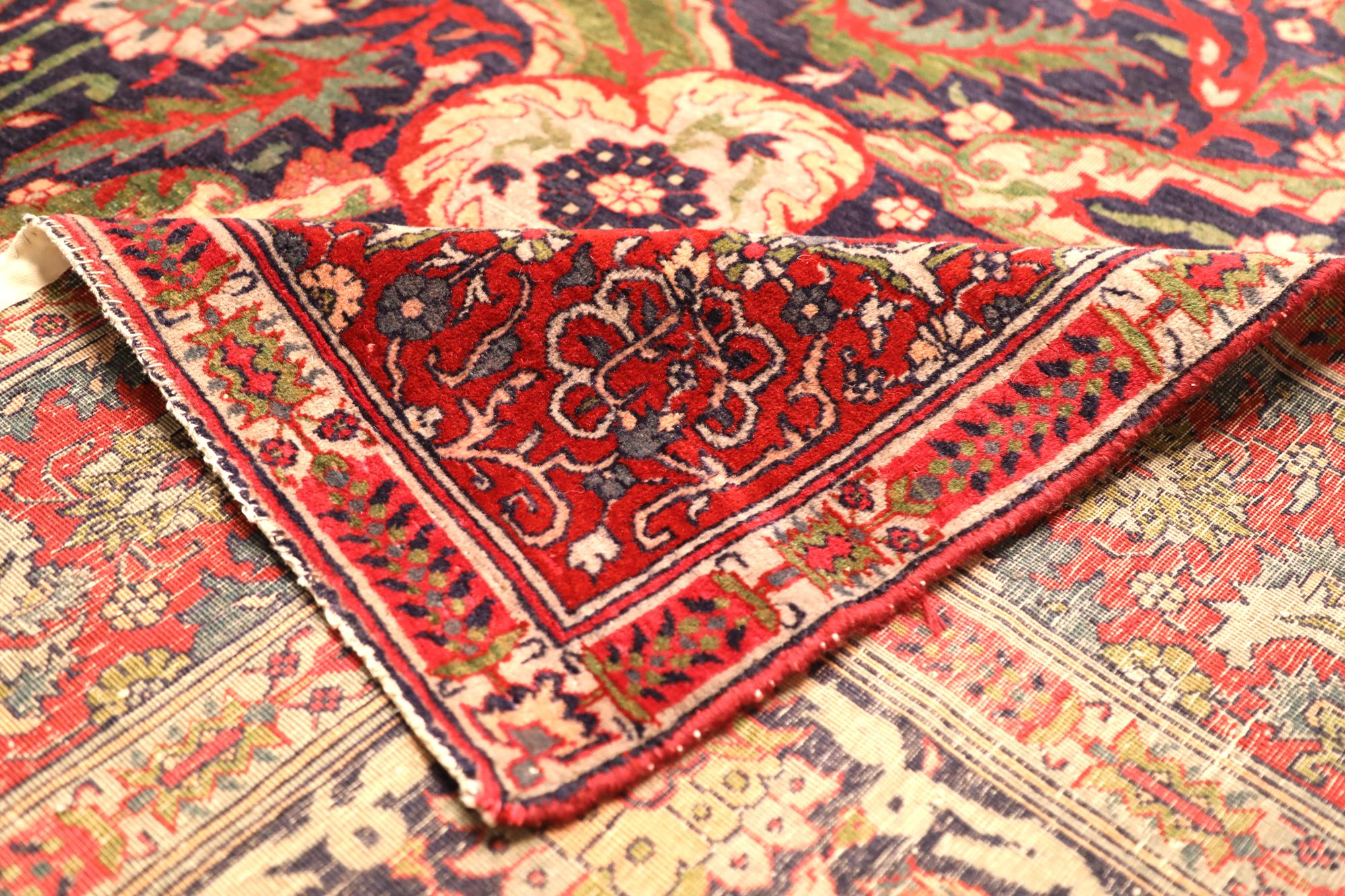 Thumbnail 11 for Antique Turkey Sivas Tribal Rug 94324