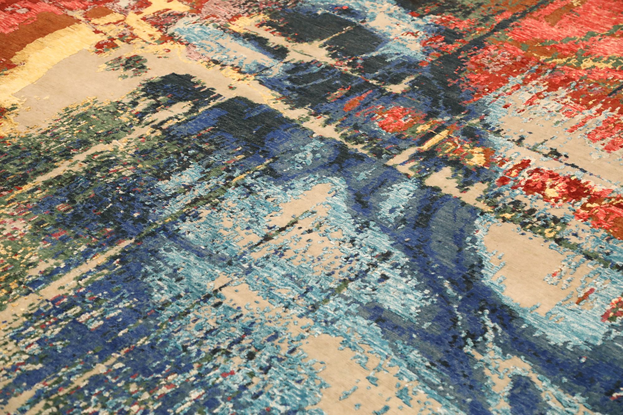 Thumbnail 4 for India Modern / Contemporary Rug 97328