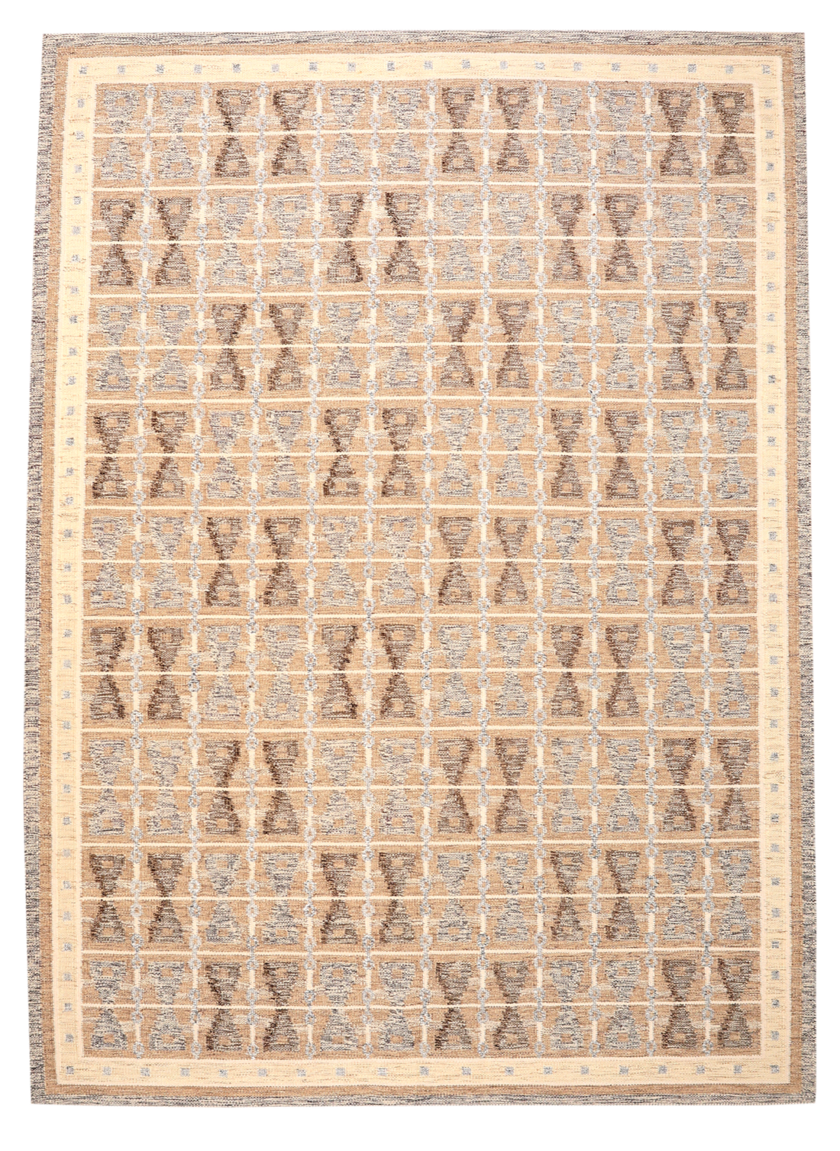 Thumbnail 2 for Turkey Scandinavia Tribal Rug 97352