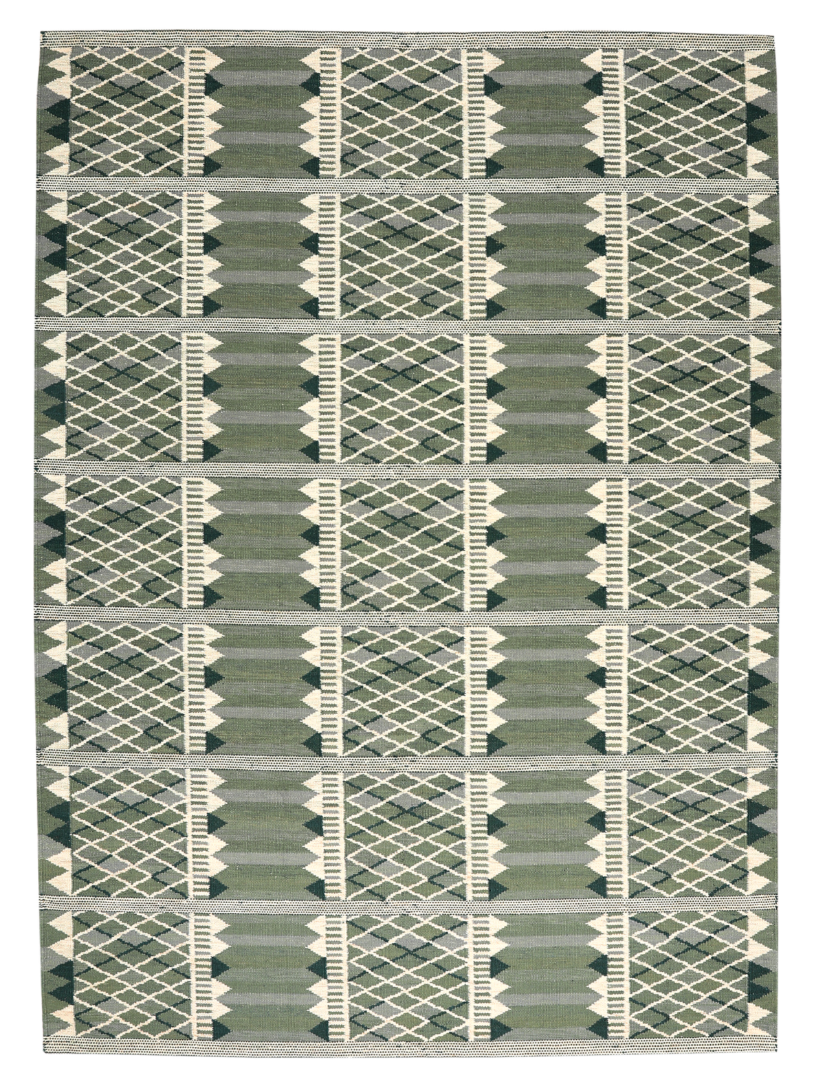 Thumbnail 2 for Antique Turkey Scandinavia Tribal Rug 97359