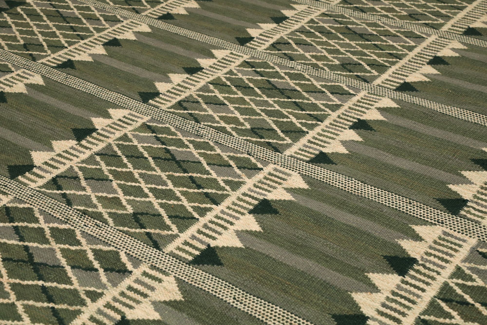 Thumbnail 6 for Antique Turkey Scandinavia Tribal Rug 97359