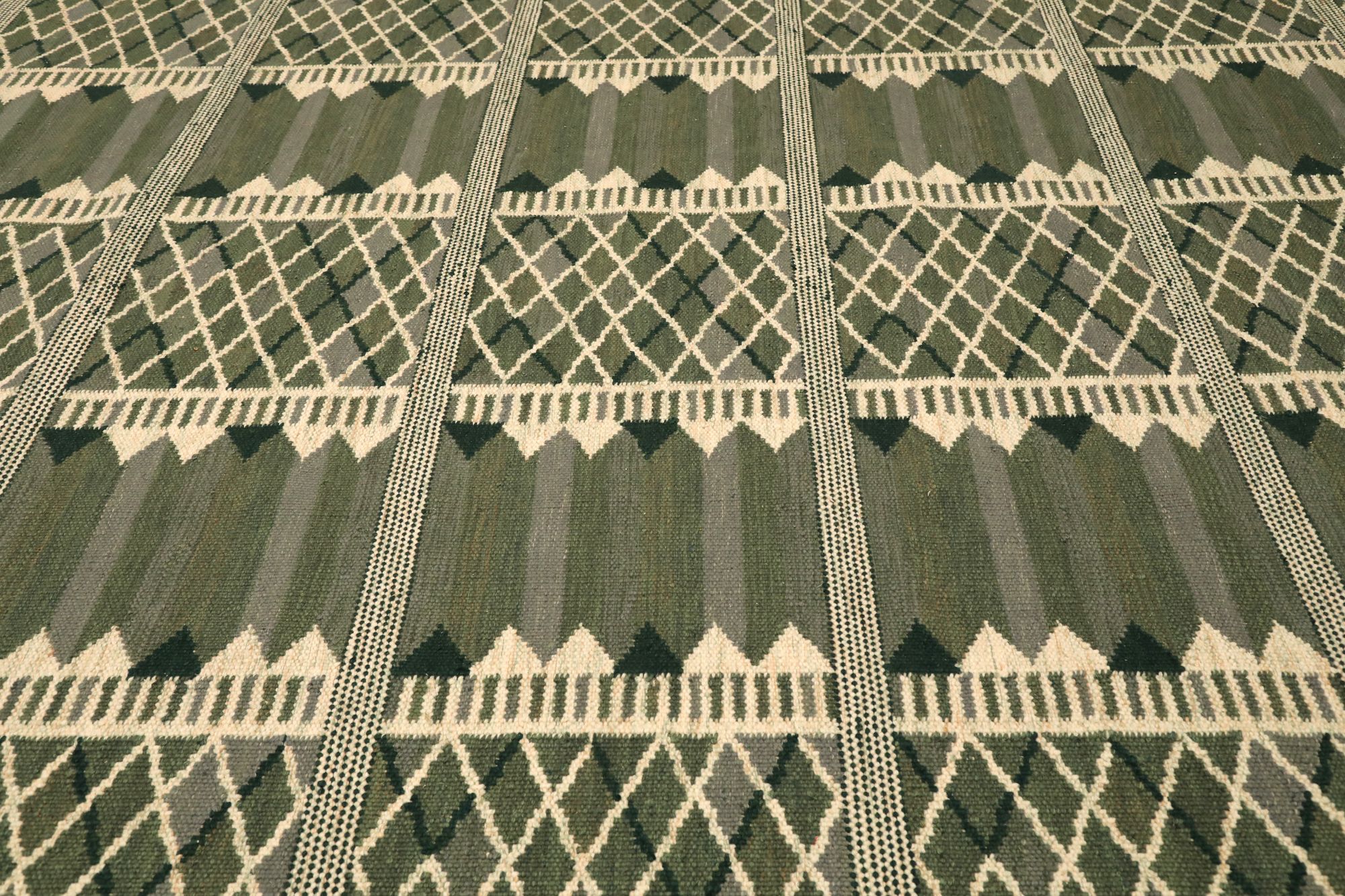 Thumbnail 3 for Antique Turkey Scandinavia Tribal Rug 97359