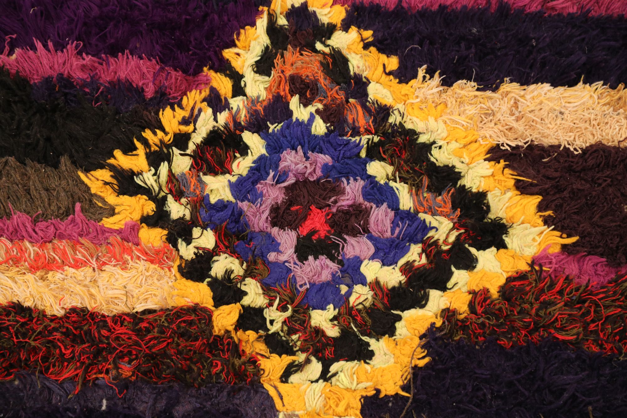 Thumbnail 5 for Morocco Moroccan Tribal Rug 97525