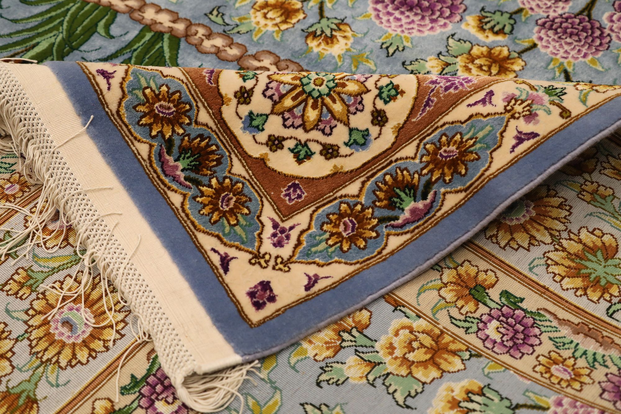 Thumbnail 6 for Persian Tabriz Traditional Rug 98034