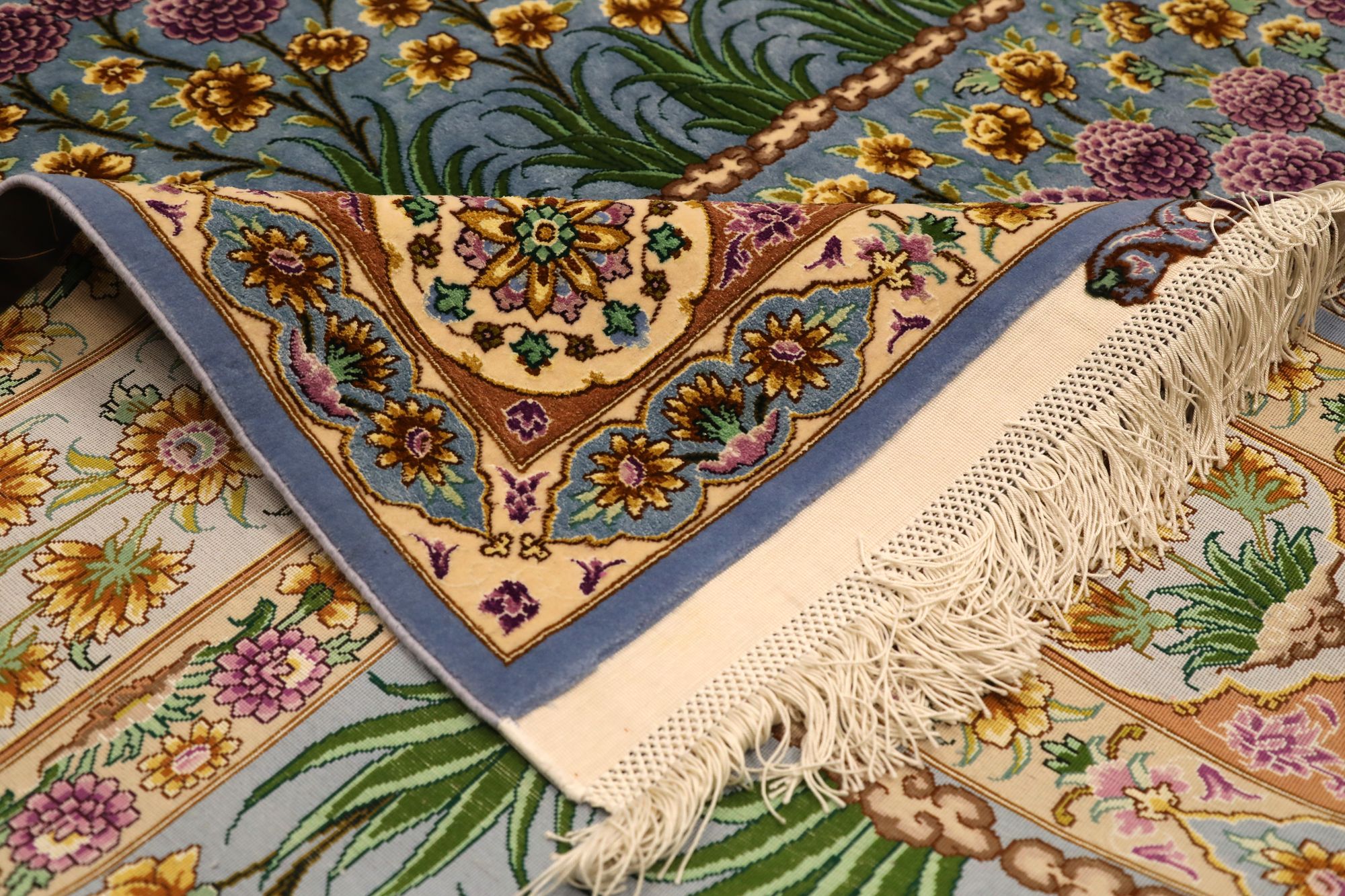 Thumbnail 6 for Persian Tabriz Traditional Rug 98035