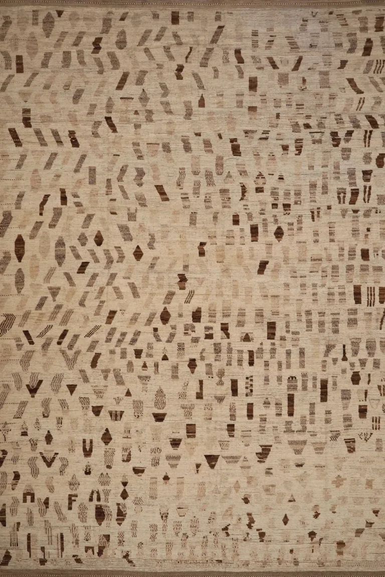 Thumbnail 14 for Afghanistan Moroccan Tribal Rug 98448