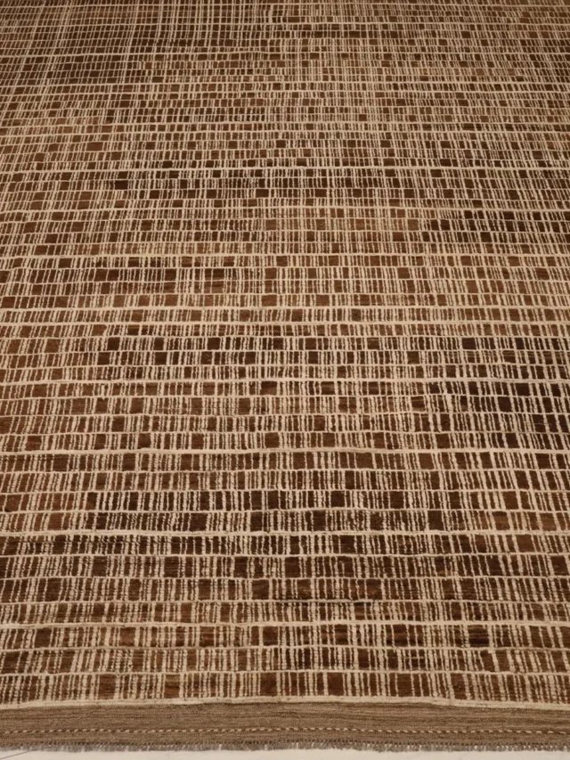 Thumbnail 15 for Afghanistan Moroccan Tribal Rug 98454