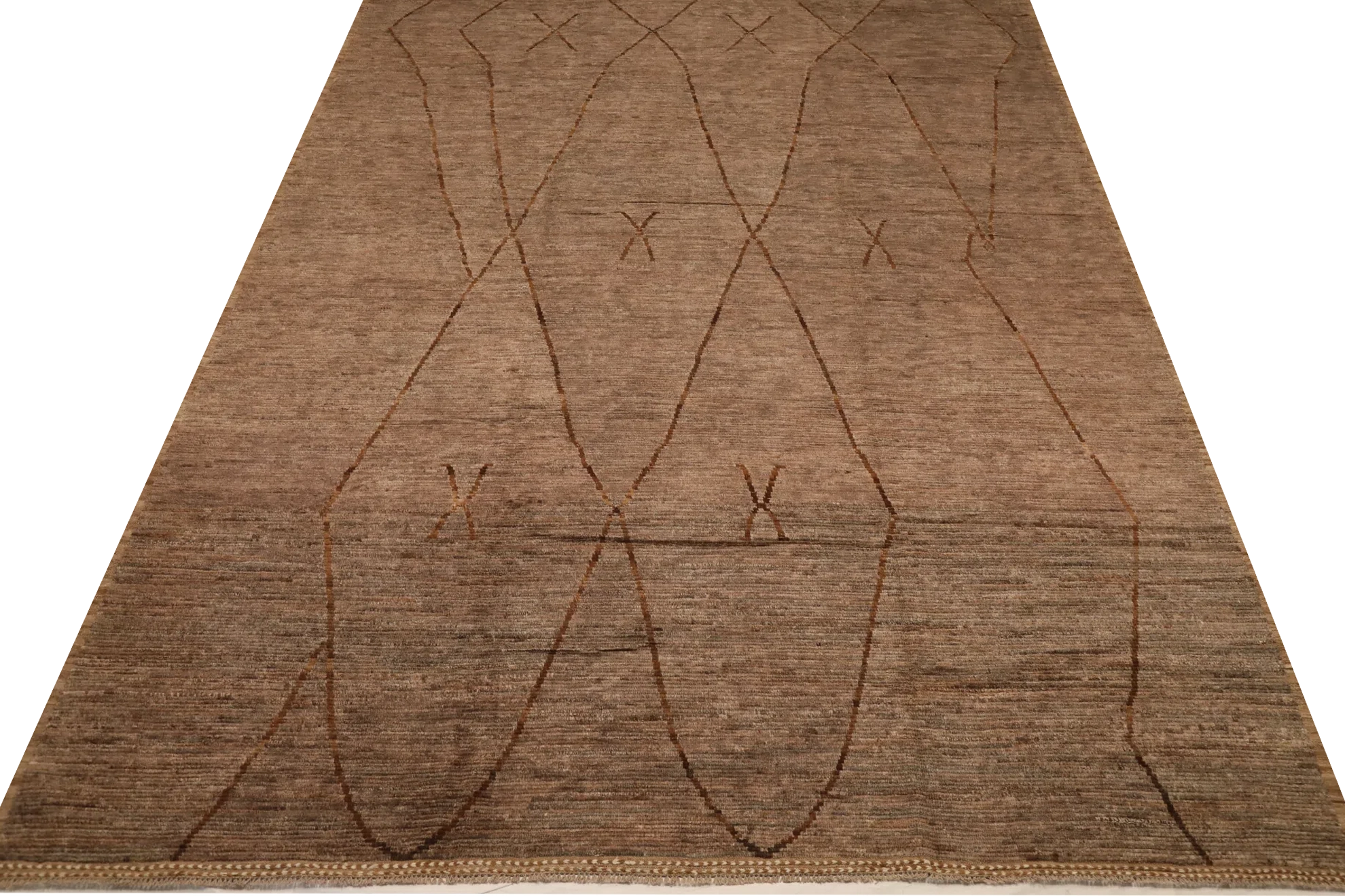 Thumbnail 2 for Afghanistan Moroccan Tribal Rug 98455