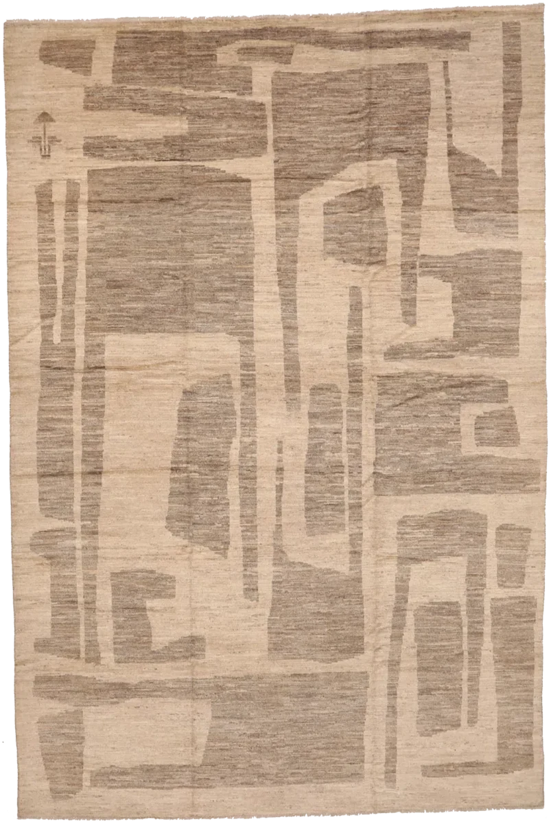 Thumbnail 11 for Afghanistan Moroccan Tribal Rug 98456