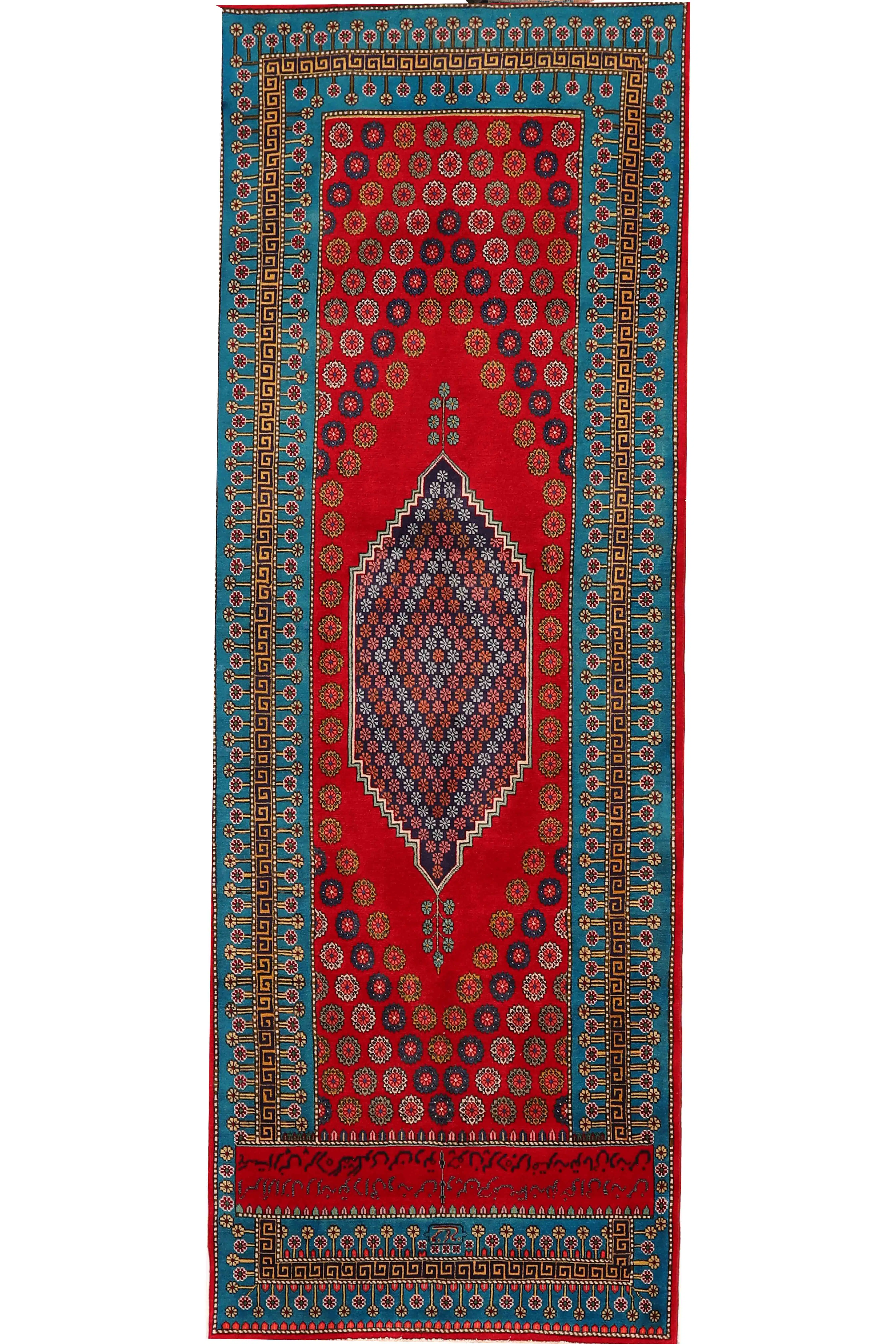 Thumbnail 8 for Antique Persian Tabriz Traditional Rug 94654