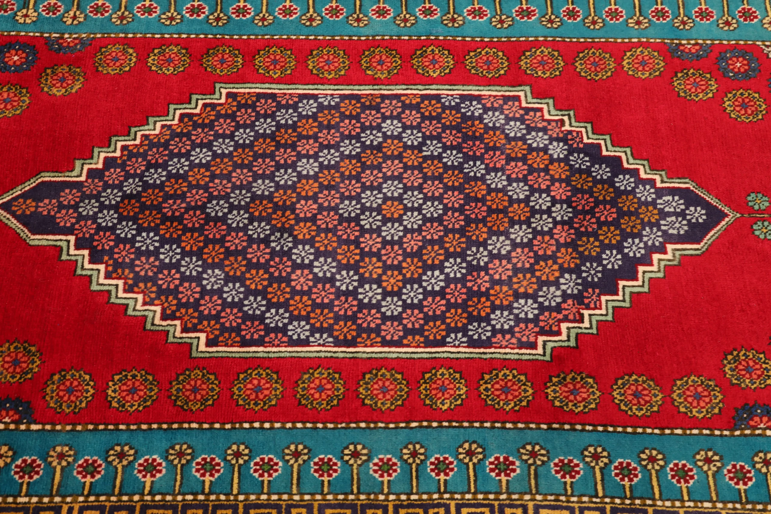 Thumbnail 14 for Antique Persian Tabriz Traditional Rug 94654