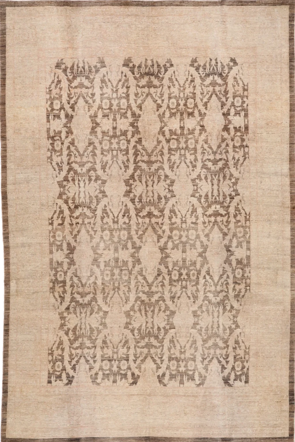 Thumbnail 10 for Afghanistan Tabriz Tribal Rug 92043