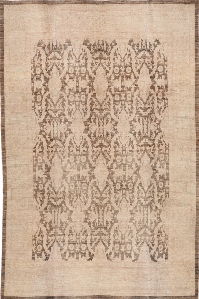 Thumbnail 14 for Afghanistan Tabriz Tribal Rug 92043