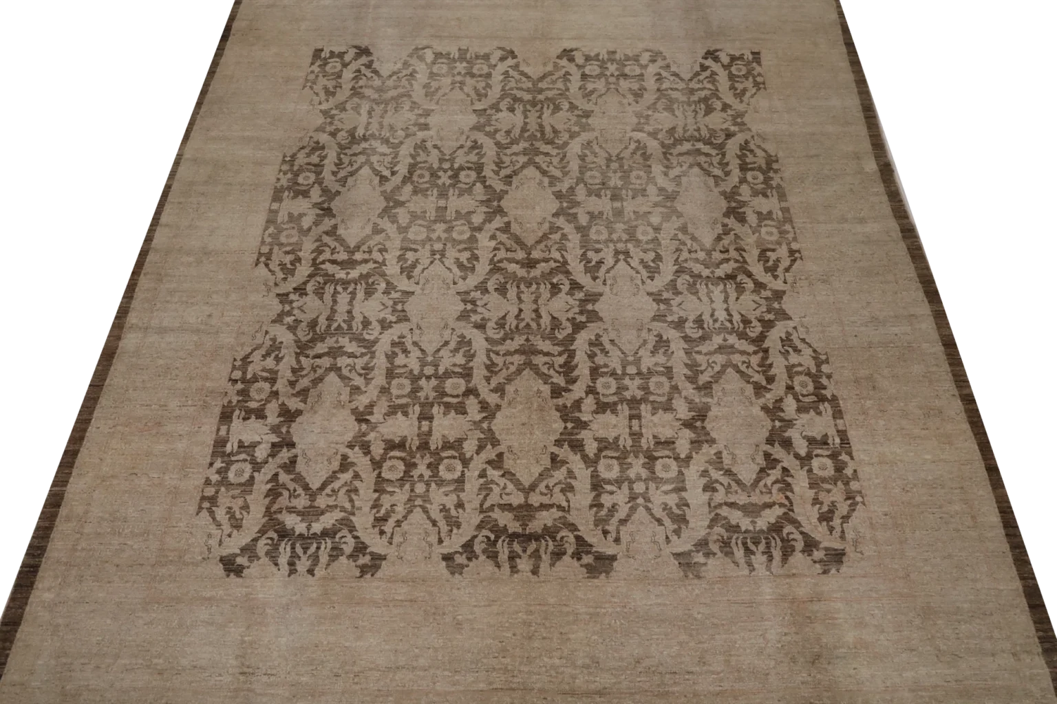 Thumbnail 12 for Afghanistan Tabriz Tribal Rug 92043