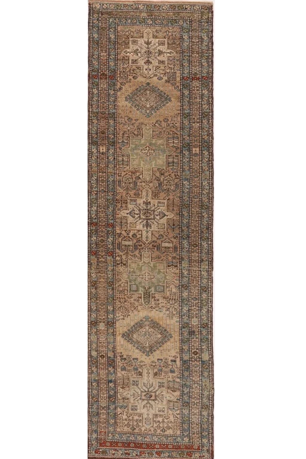 Thumbnail 12 for Antique Persian Azarbaijan Traditional Rug 96698