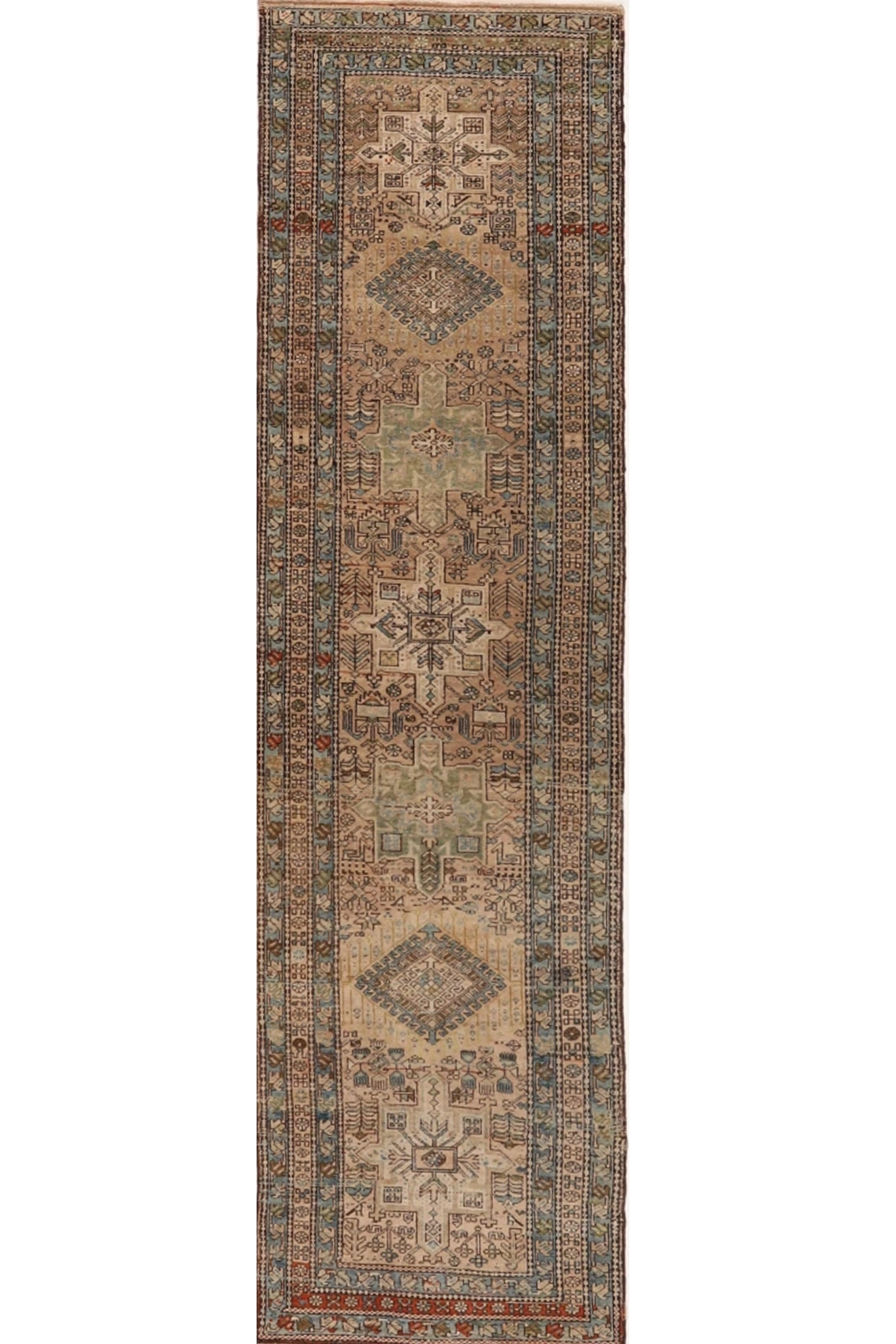 Thumbnail 4 for Antique Persian Azarbaijan Traditional Rug 96698