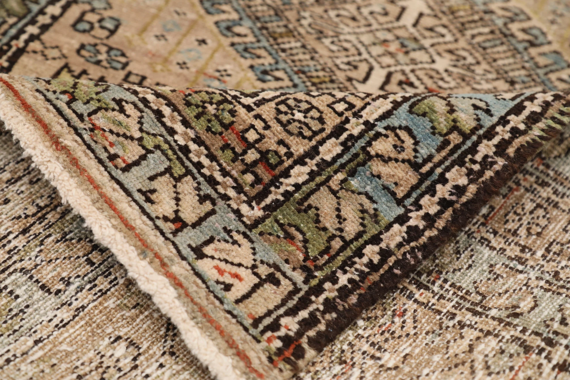 Thumbnail 3 for Antique Persian Azarbaijan Traditional Rug 96698