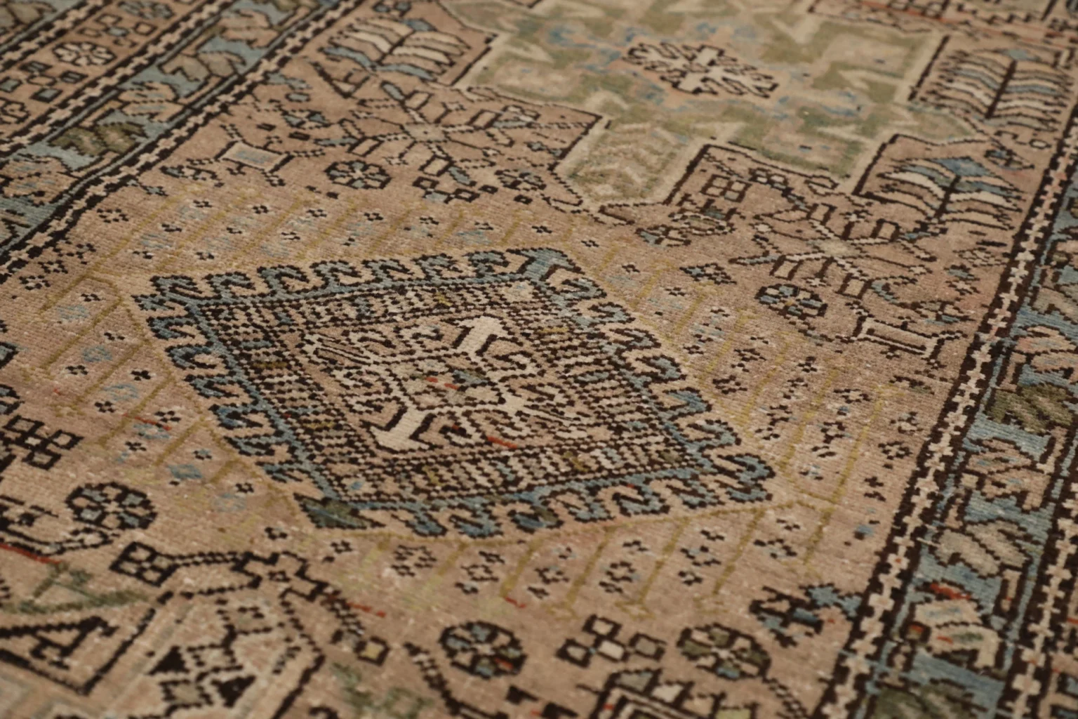 Thumbnail 10 for Antique Persian Azarbaijan Traditional Rug 96698