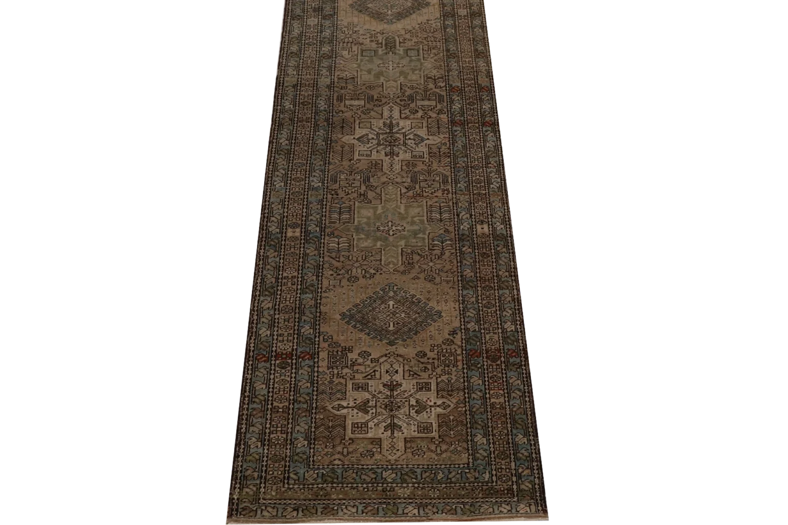 Thumbnail 13 for Antique Persian Azarbaijan Traditional Rug 96698