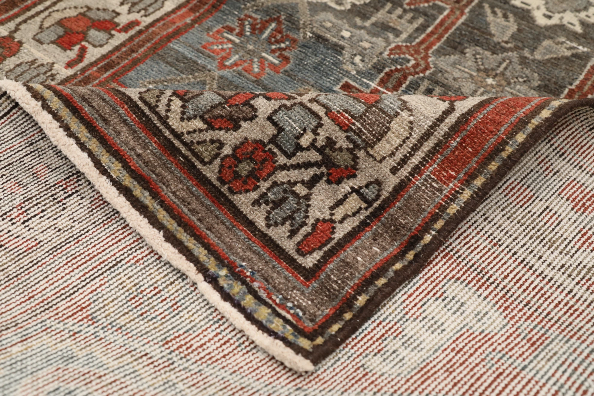Thumbnail 3 for Antique Persian Malayer Transitional Rug 98009