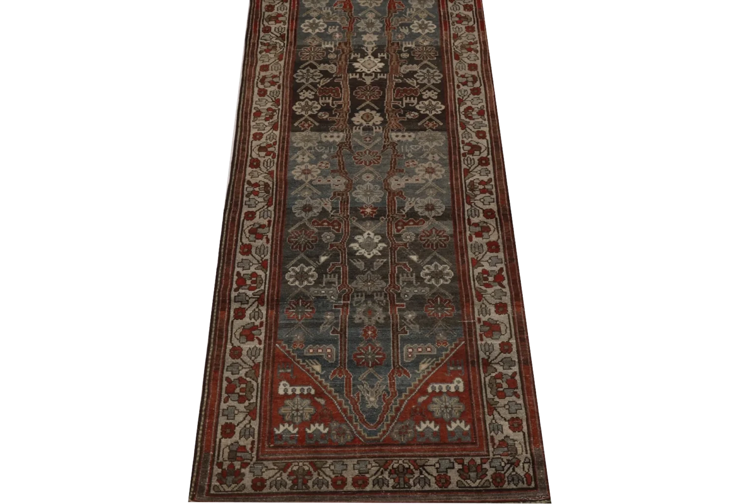 Thumbnail 15 for Antique Persian Malayer Transitional Rug 98009
