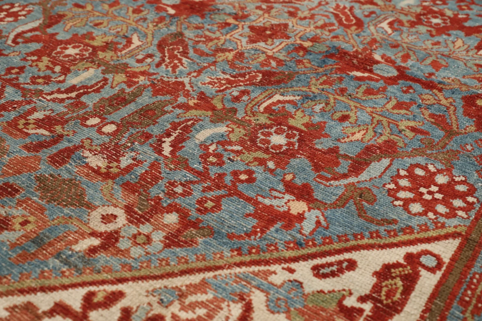 Thumbnail 10 for Antique Persian Malayer Traditional Rug 98017