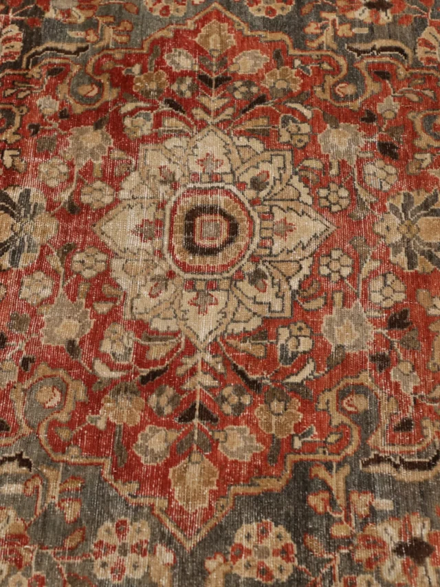 Thumbnail 15 for Antique Persian Hamadan Traditional Rug 98019