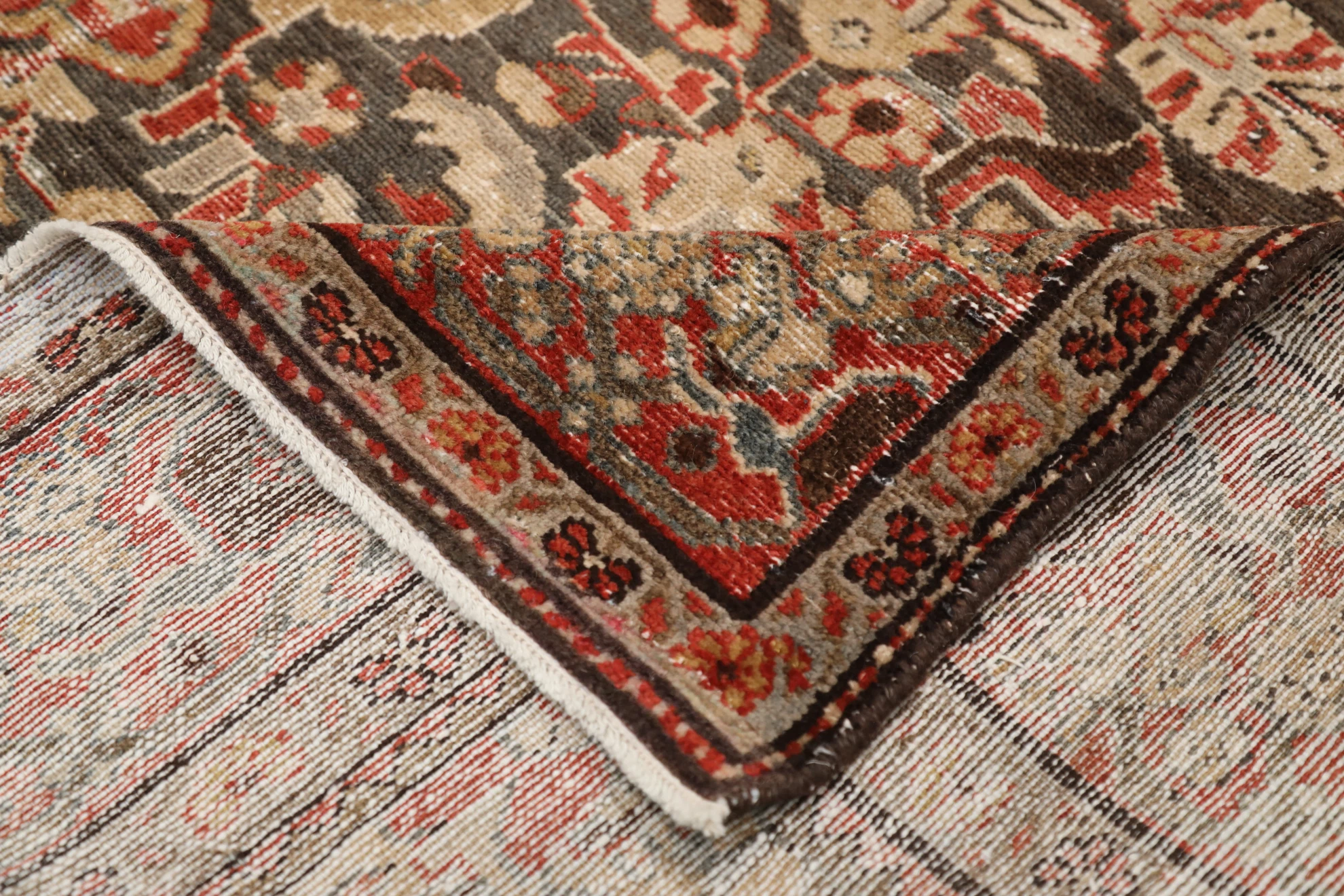 Thumbnail 5 for Antique Persian Hamadan Traditional Rug 98019