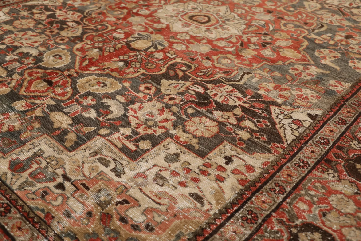 Thumbnail 11 for Antique Persian Hamadan Traditional Rug 98019