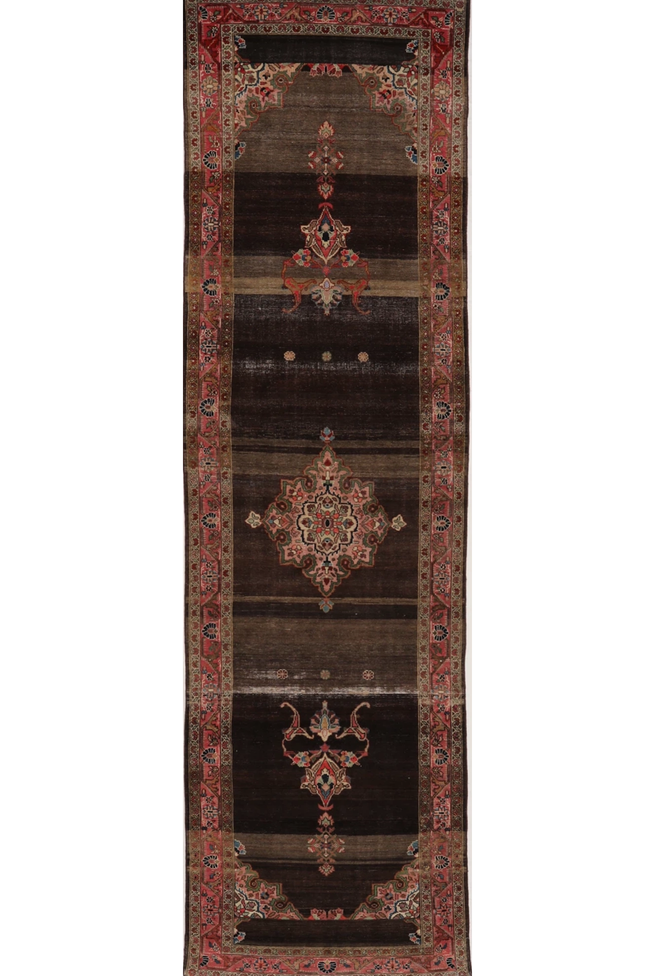 Thumbnail 5 for Antique Persian Mahal Transitional Rug 98020