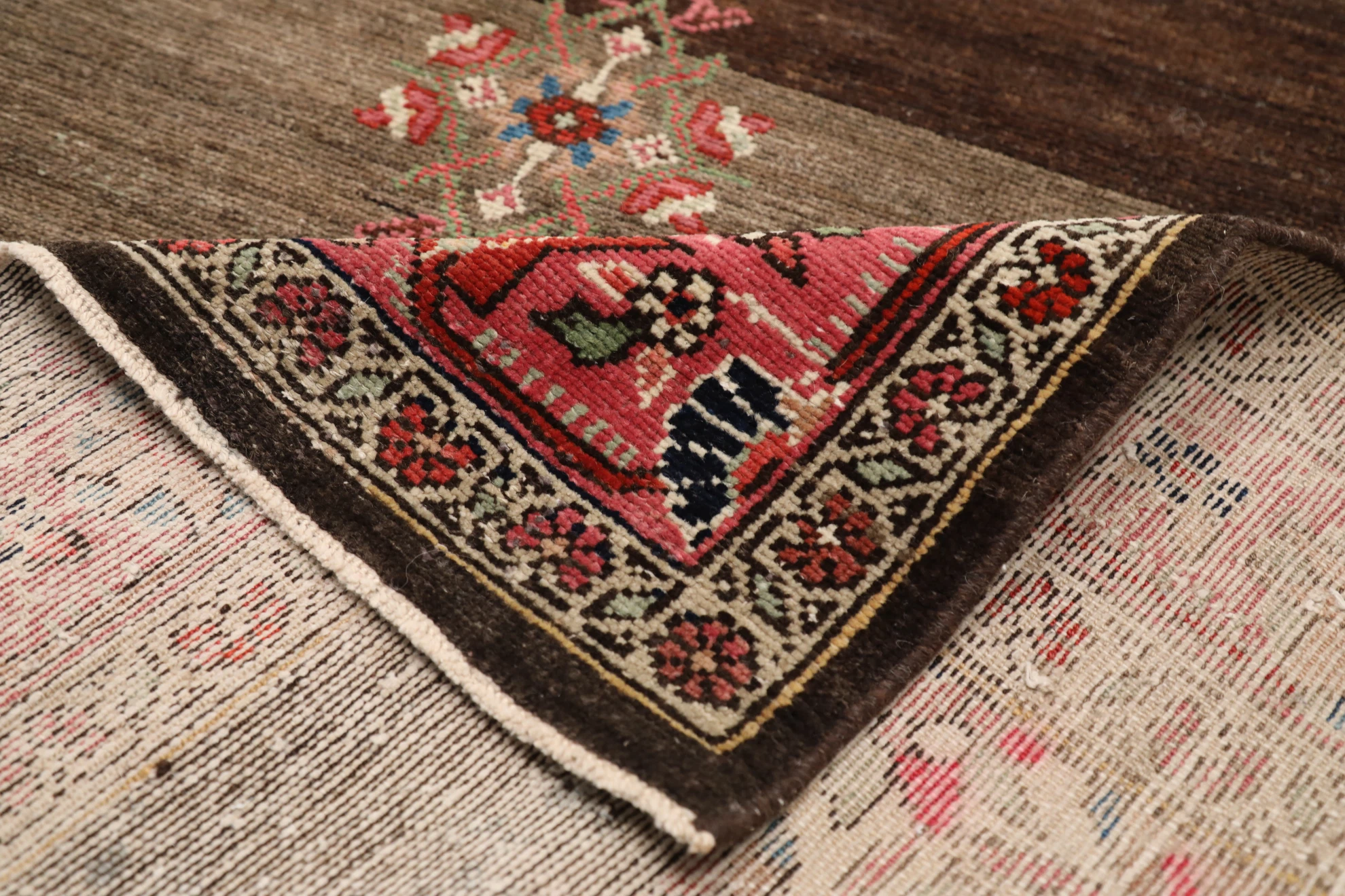 Thumbnail 2 for Antique Persian Mahal Transitional Rug 98020