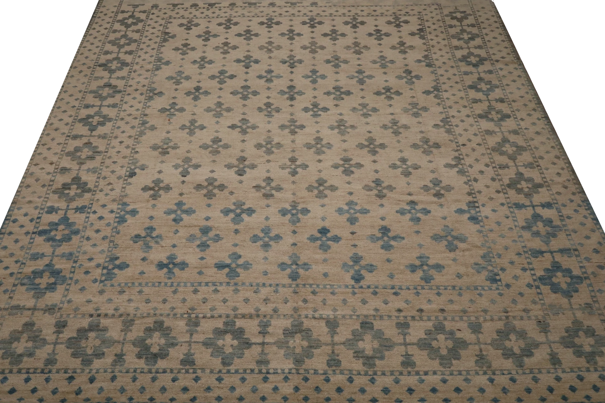 Thumbnail 2 for Afghanistan Moroccan Tribal Rug 98508