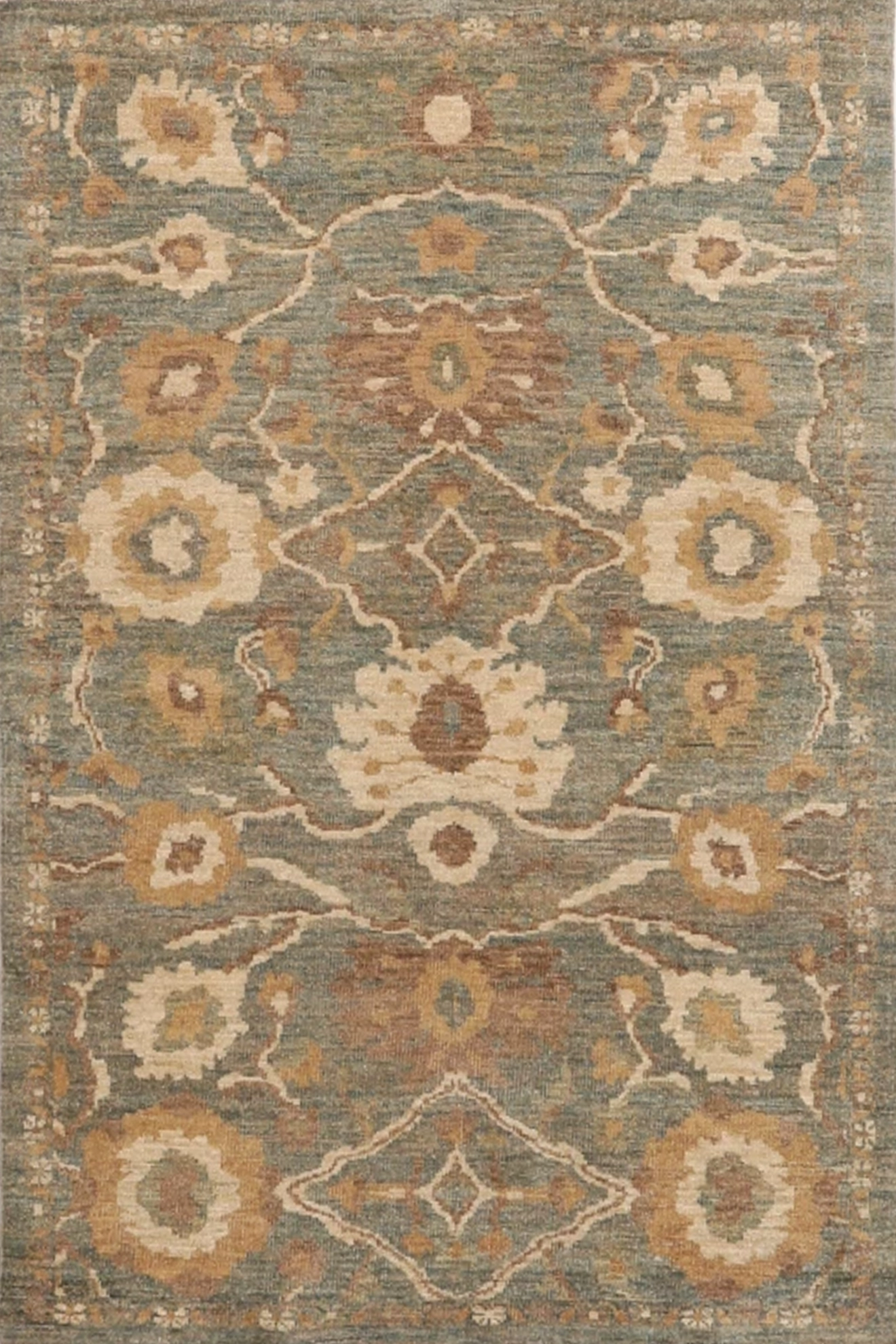 Thumbnail 3 for Turkey Sultanabad Traditional Rug 98571