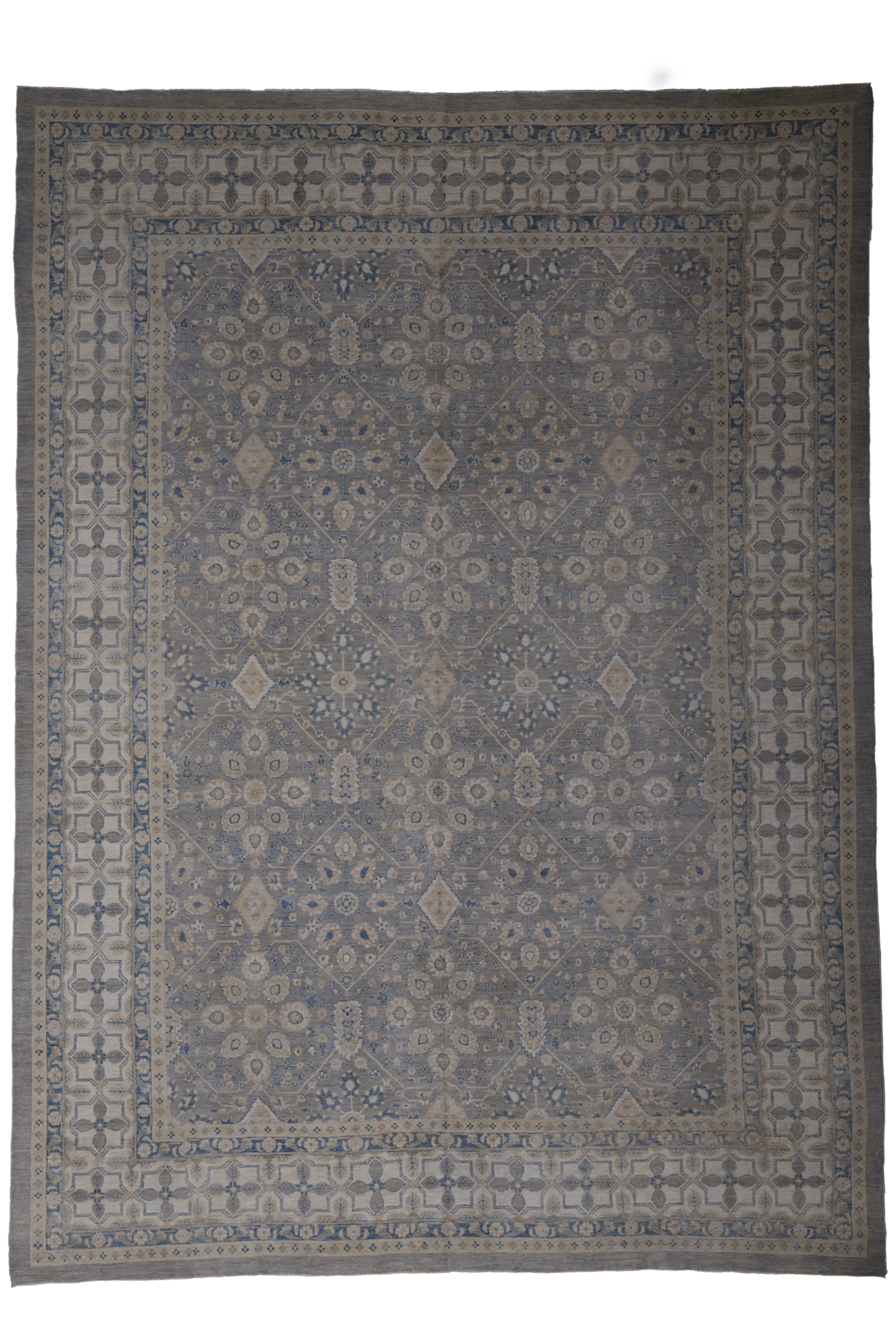 Thumbnail 12 for Afghanistan Tabriz Transitional Rug 93887