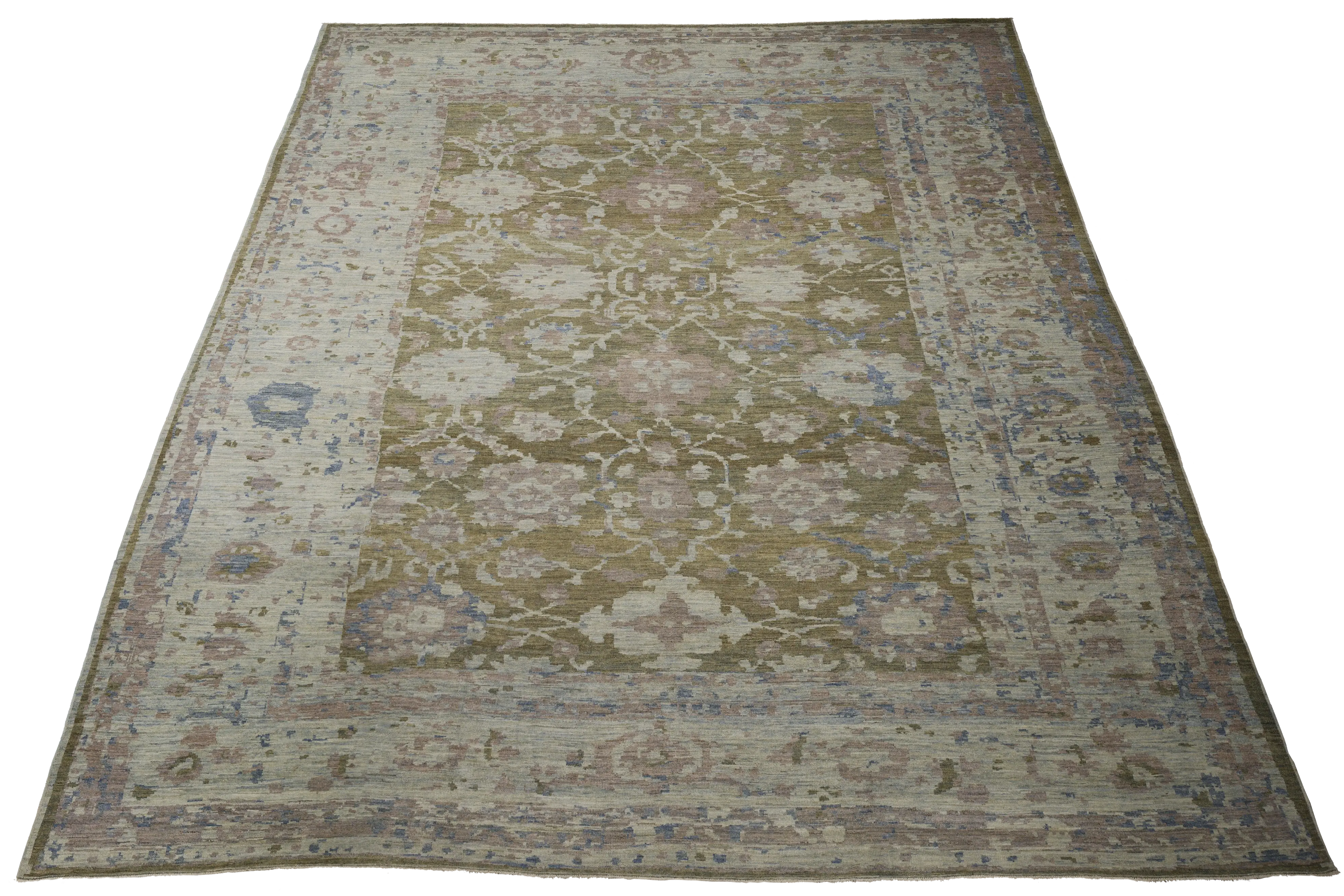 Thumbnail 3 for Persian Sultanabad Transitional Rug 67943