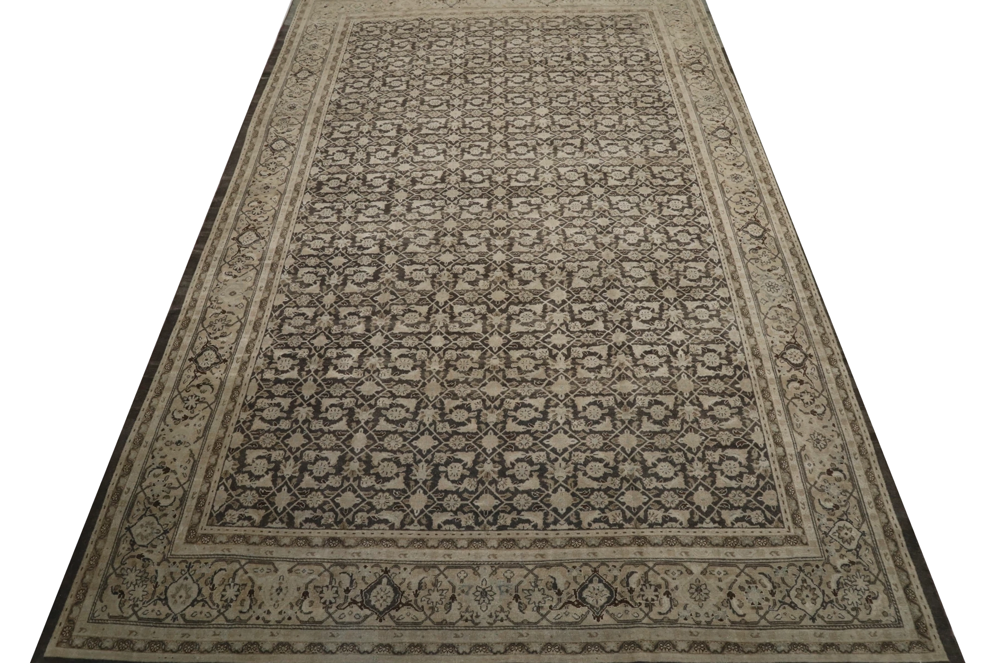 Thumbnail 2 for Antique Persian Mahal Traditional Rug 97830