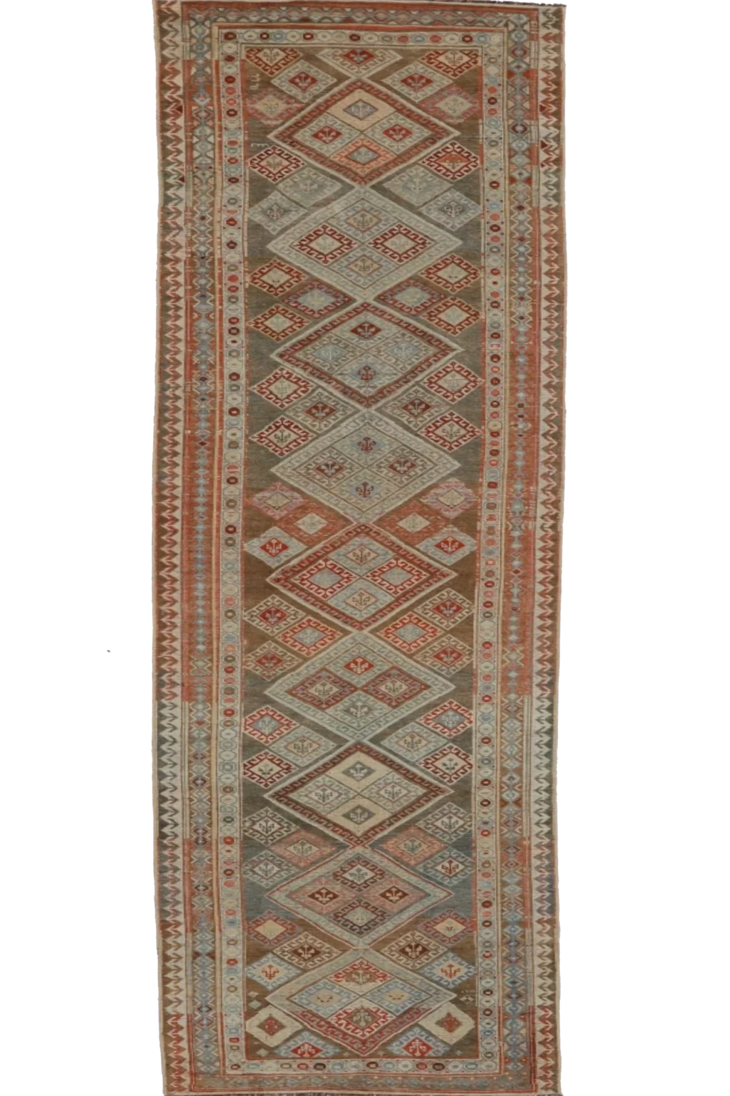 Thumbnail 11 for Antique Persian Shiraz Transitional Rug 99550