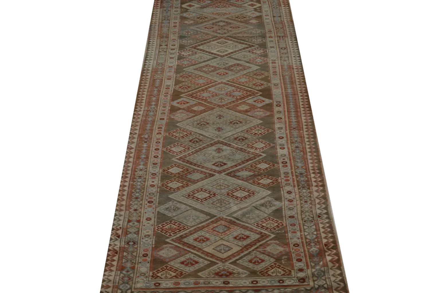 Thumbnail 14 for Antique Persian Shiraz Transitional Rug 99550