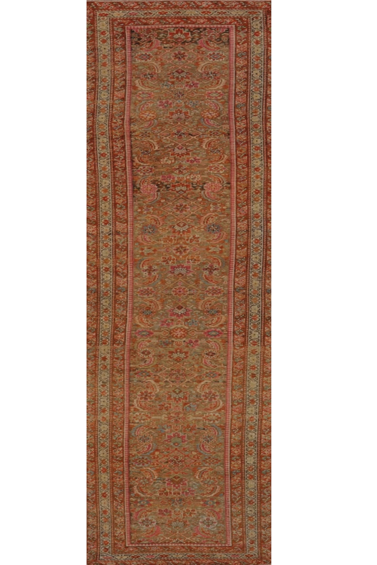 Thumbnail 4 for Antique Persian Malayer Transitional Rug 99556