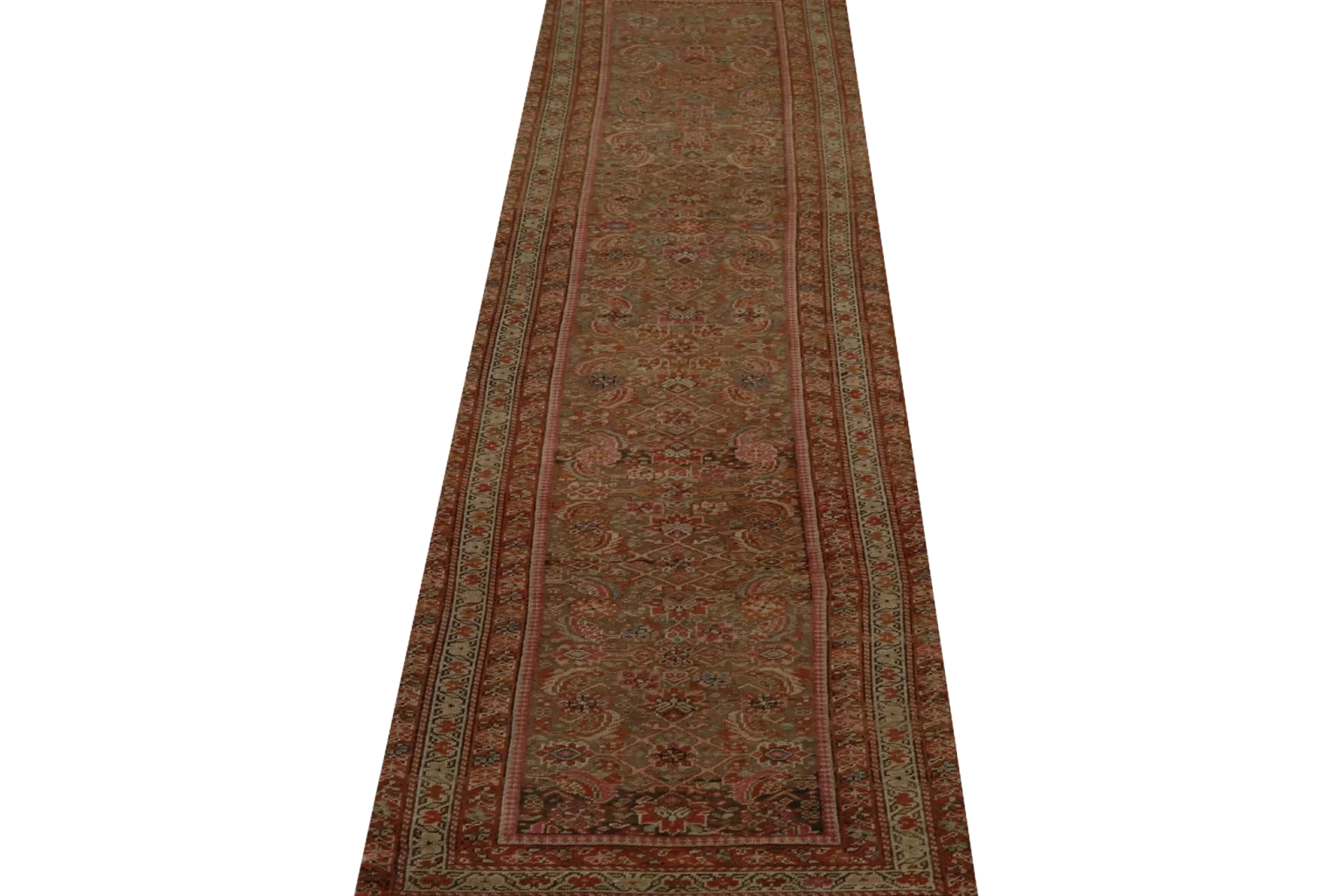 Thumbnail 15 for Antique Persian Malayer Transitional Rug 99556