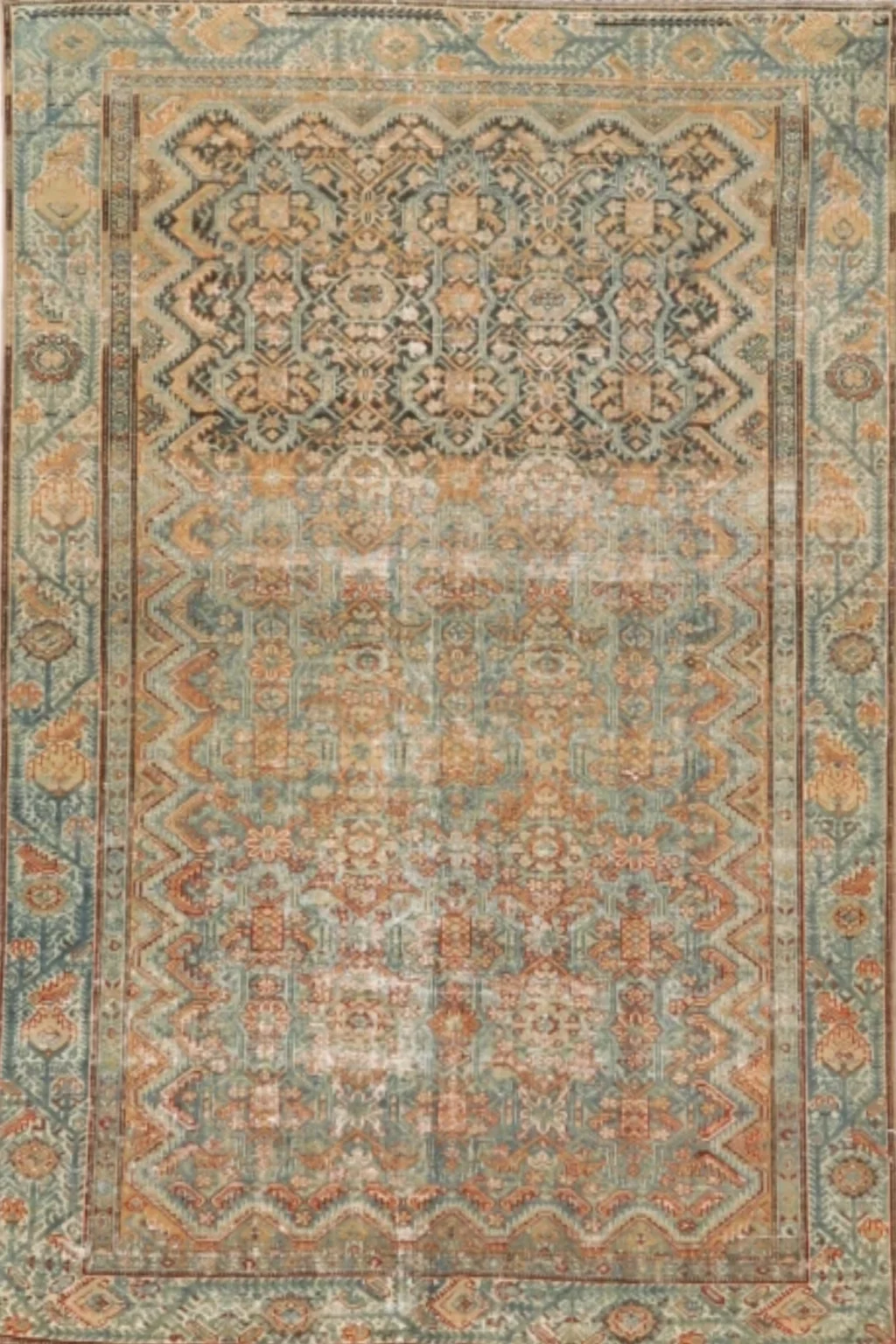 Thumbnail 12 for Antique Persian Malayer Transitional Rug 99564