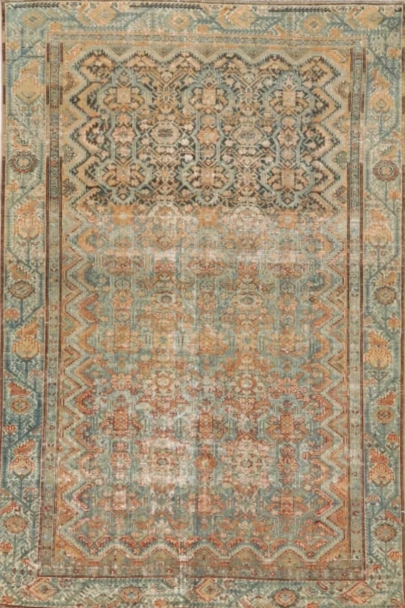 Thumbnail 13 for Antique Persian Malayer Transitional Rug 99564