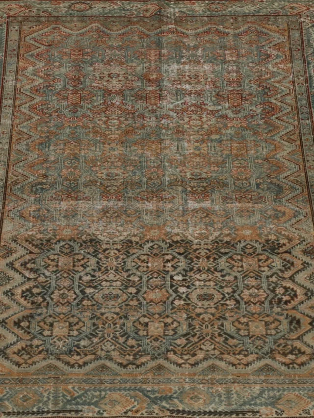 Thumbnail 15 for Antique Persian Malayer Transitional Rug 99564