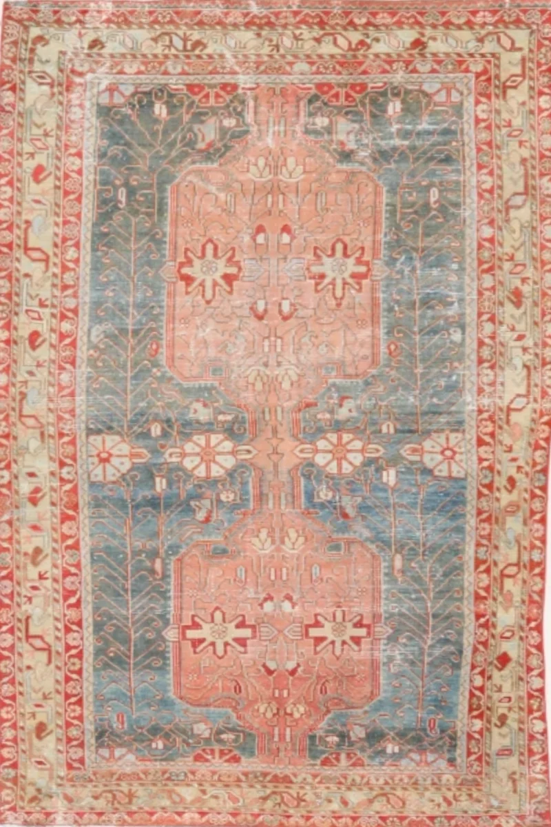 Thumbnail 15 for Antique Persian Mahal Transitional Rug 99566